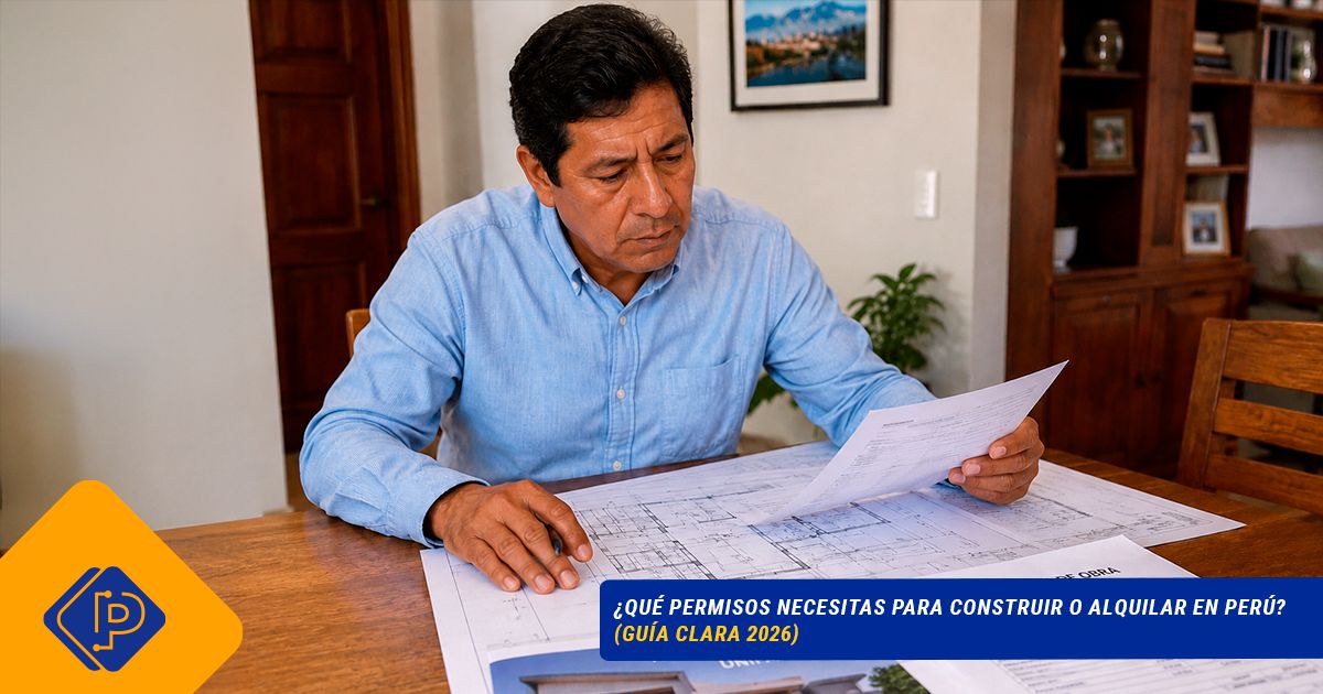 ¿Qué permisos necesitas para construir o alquilar en Perú? (Guía clara 2026)