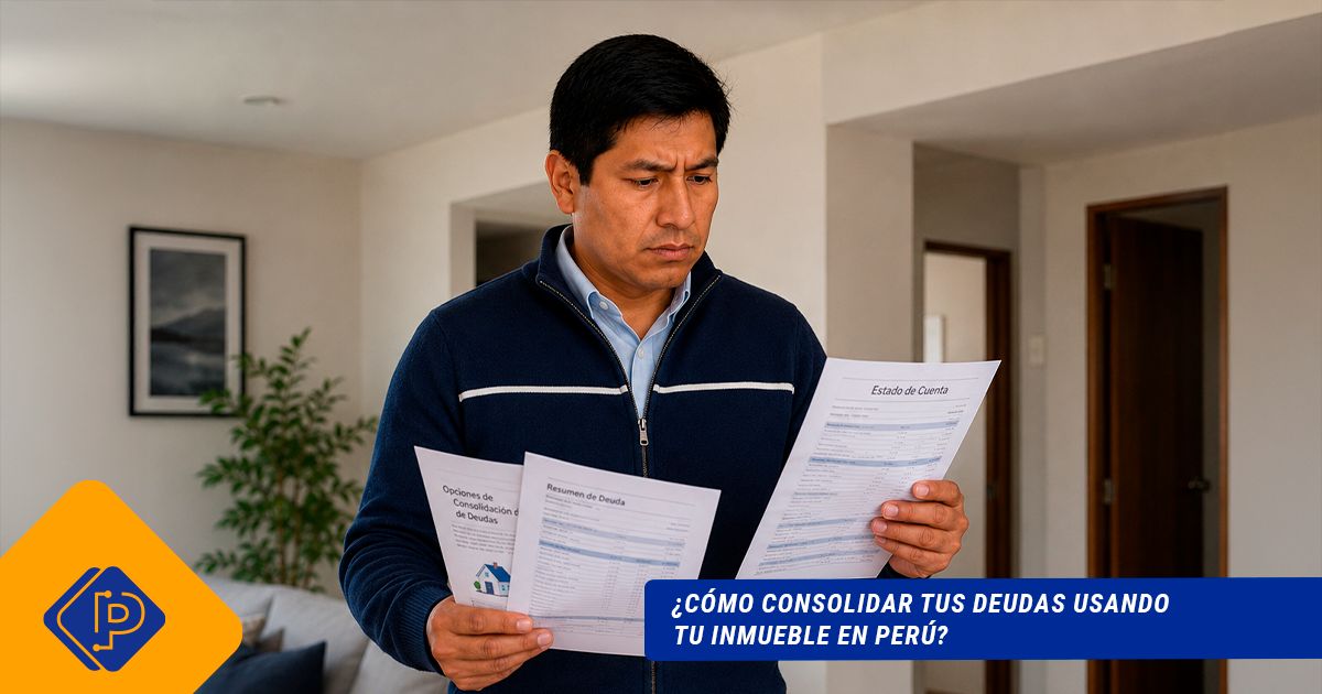 ¿Cómo consolidar tus deudas usando tu inmueble en Perú?