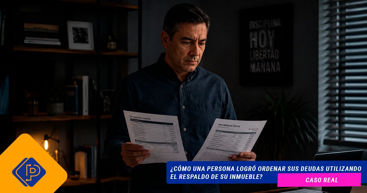 Caso real:¿Cómo una persona logró ordenar sus deudas utilizando el respaldo de su inmueble?