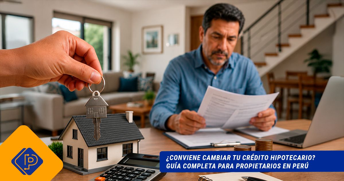 ¿Conviene cambiar tu crédito hipotecario? Guía completa para propietarios en Perú