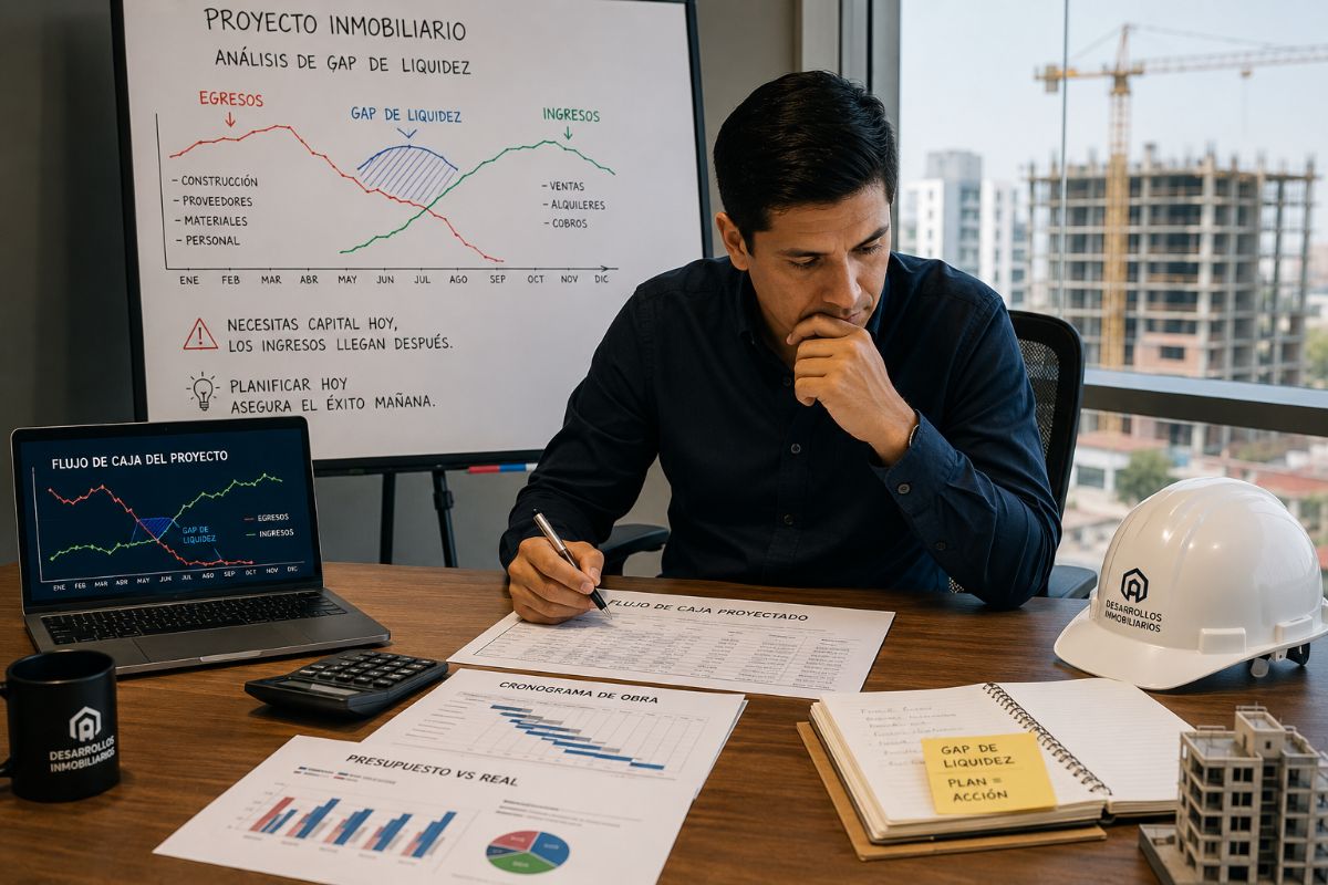 ¿Cómo cubrir el gap de liquidez en tu proyecto inmobiliario?